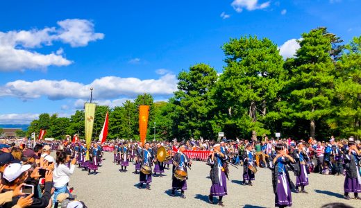 時代祭の様子