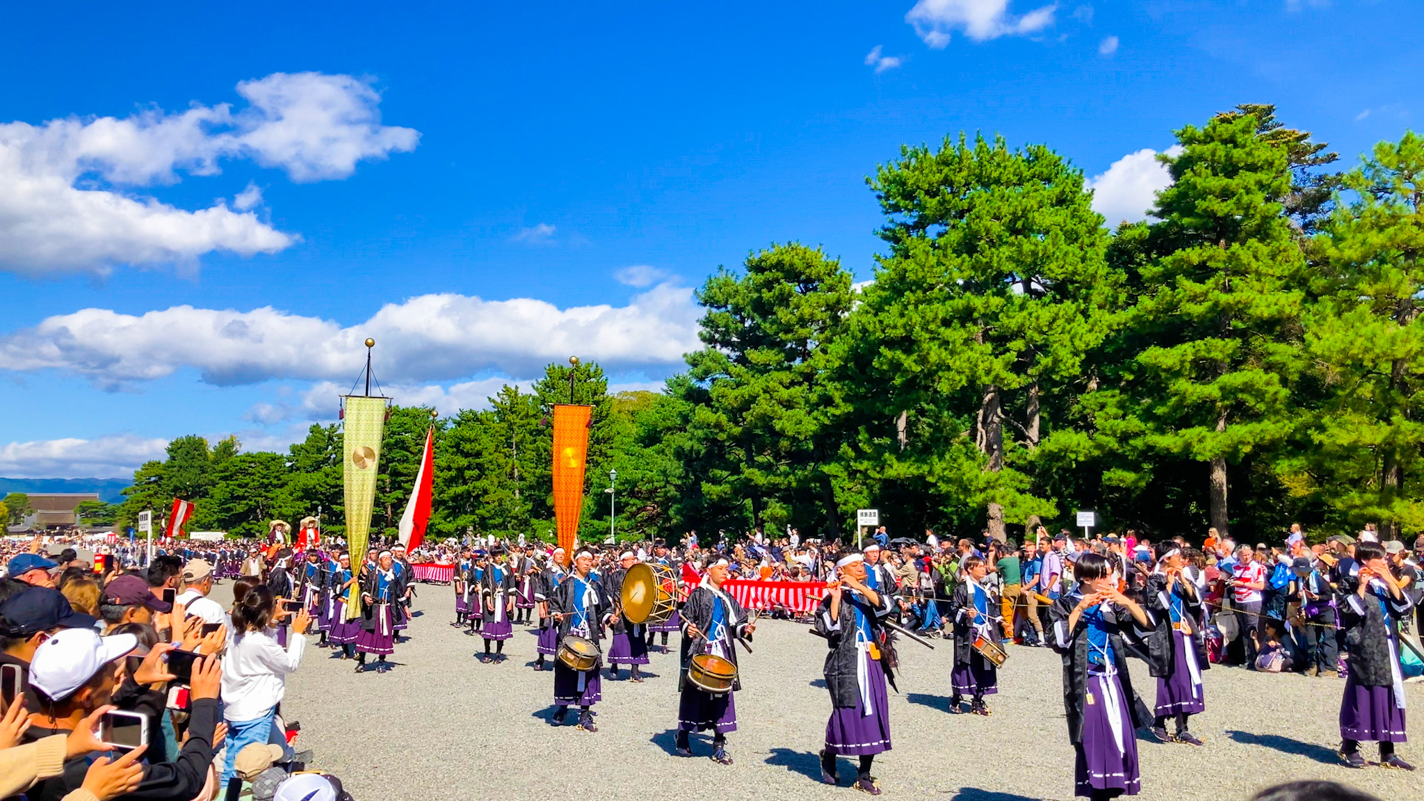 時代祭の様子